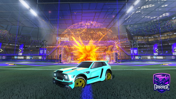 A Rocket League car design from MrBooost