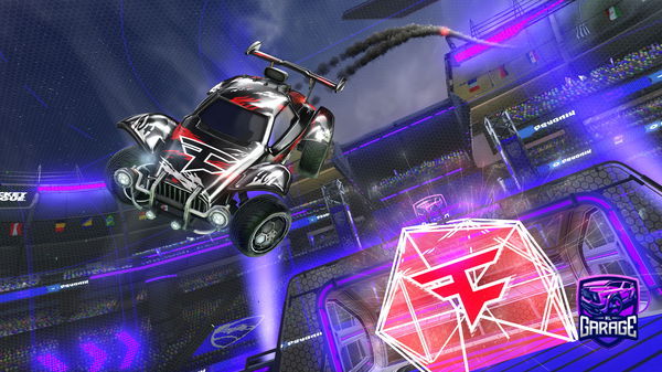 A Rocket League car design from Fabatizer