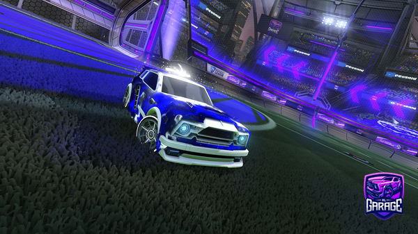 A Rocket League car design from AztrallNotReal