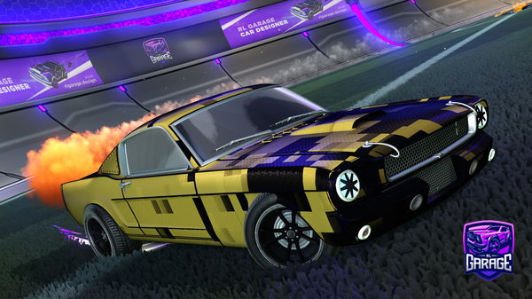 A Rocket League car design from nuclear-spar3