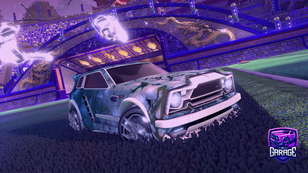 A Rocket League car design from IKOMG