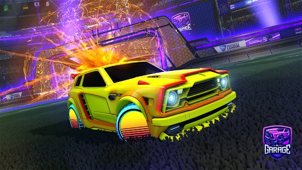 A Rocket League car design from JUST1N_187