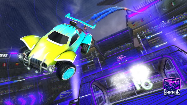 A Rocket League car design from VitalLeopard4571