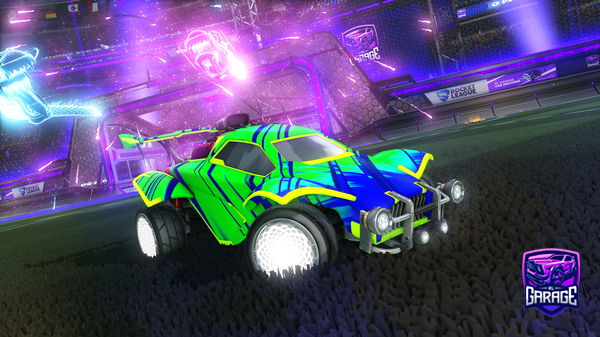 A Rocket League car design from Im_on_ps4