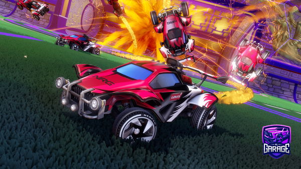 A Rocket League car design from Tygo1205