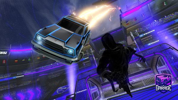A Rocket League car design from CriCri590