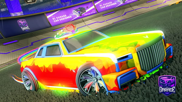 A Rocket League car design from AndrewDeanoX