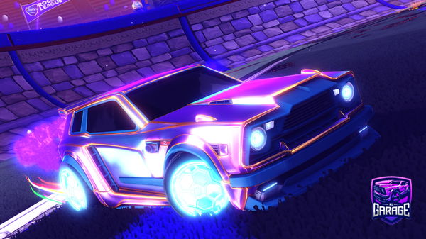 A Rocket League car design from BLacktiger86843