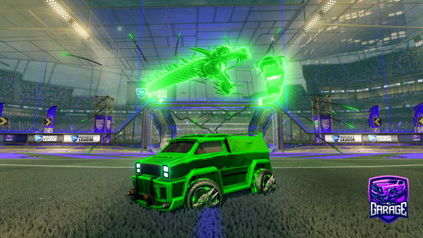 A Rocket League car design from DeltaDragon004