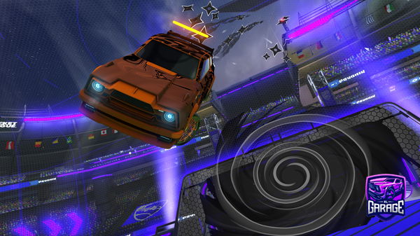 A Rocket League car design from Thoss