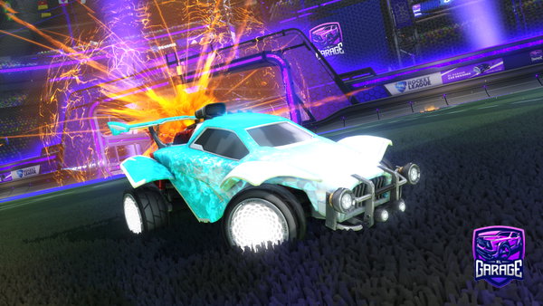 A Rocket League car design from RiOTxClampz