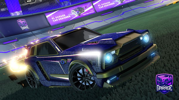 A Rocket League car design from ChuckNorris1583