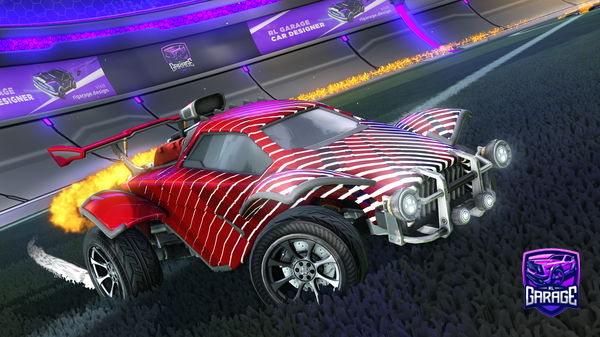 A Rocket League car design from Spyder342