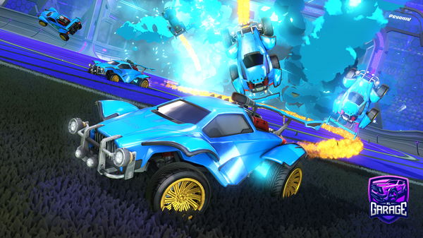 A Rocket League car design from Ez_4_Jet