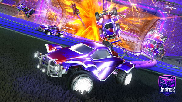 A Rocket League car design from qritz