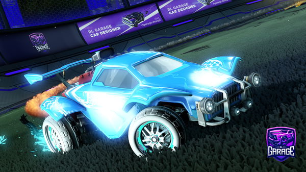 A Rocket League car design from Droriley