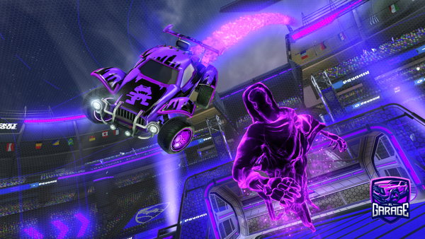 A Rocket League car design from Victorvarella