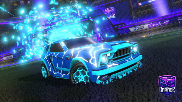 A Rocket League car design from mats1