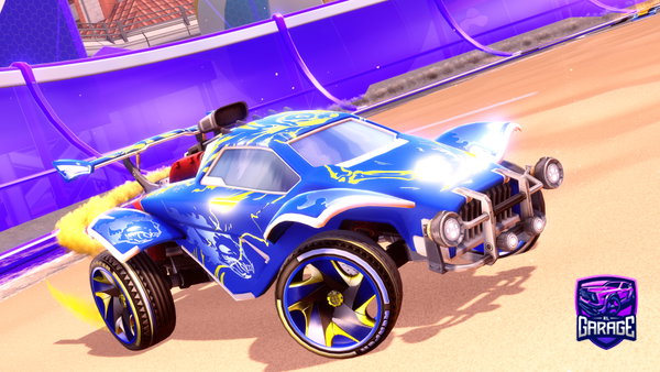 A Rocket League car design from jrr__