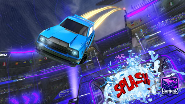 A Rocket League car design from sroobik