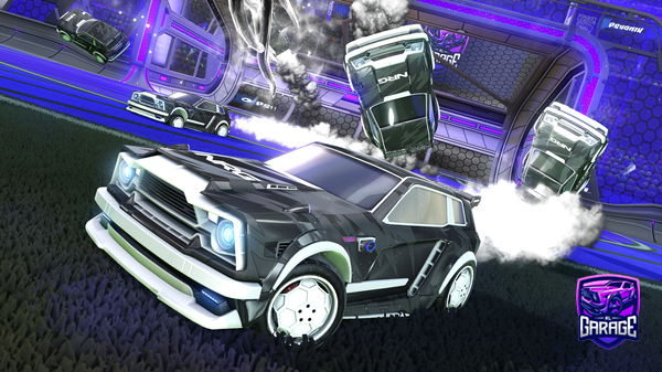 A Rocket League car design from CoolGey135