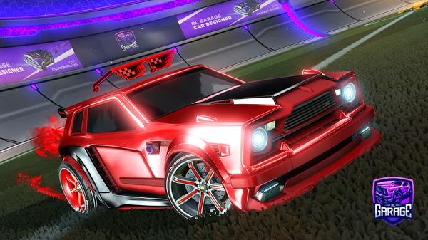 A Rocket League car design from Prime_rl1