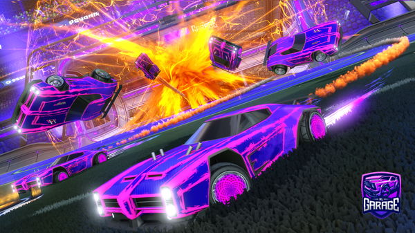 A Rocket League car design from GGSTEPBRO