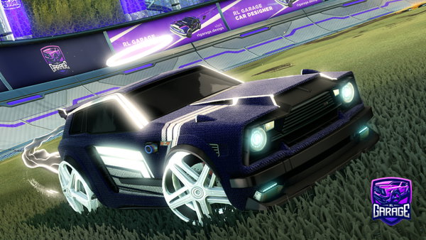 A Rocket League car design from V_Void092