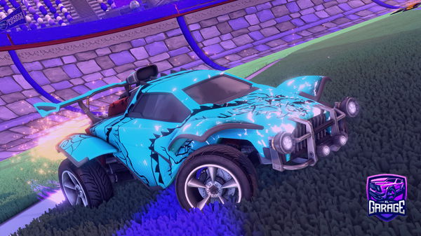 A Rocket League car design from lXexedl