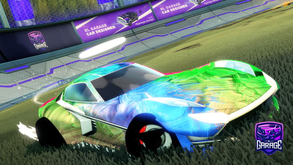 A Rocket League car design from ViperBoi346