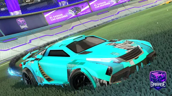 A Rocket League car design from Squib