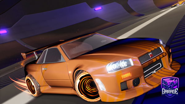 A Rocket League car design from XudiBTB