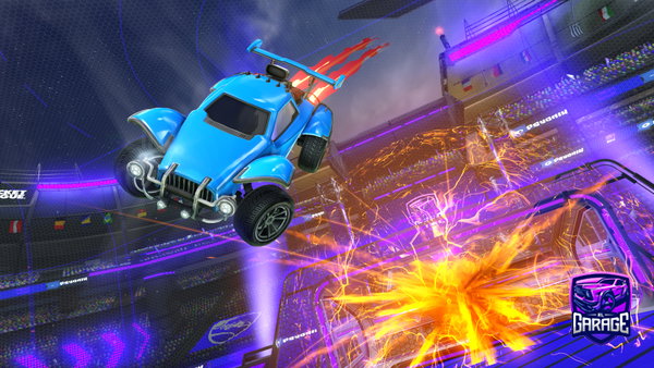 A Rocket League car design from nachorivas60