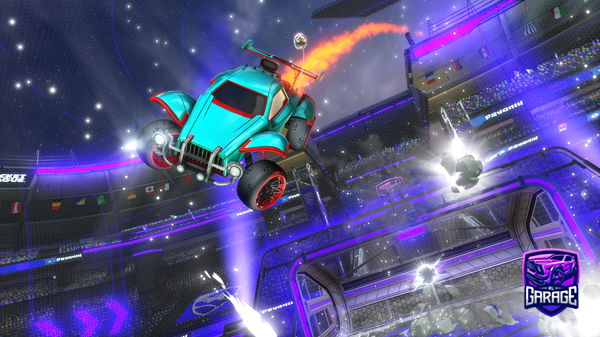 A Rocket League car design from BishNetwork