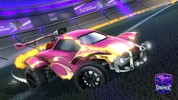 A Rocket League car design from southo