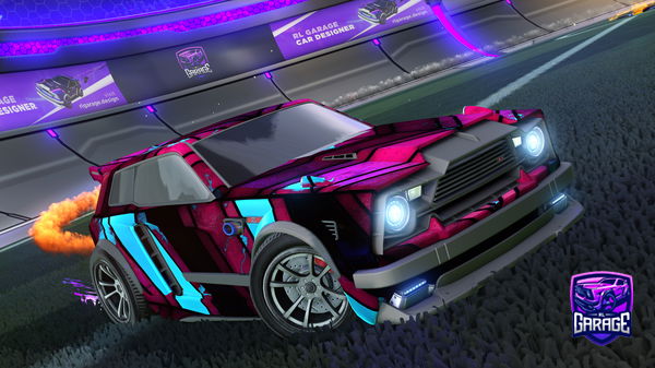 A Rocket League car design from LilCheetah7684