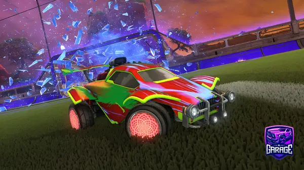 A Rocket League car design from BarkingLilly