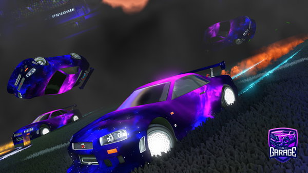 A Rocket League car design from DarkEmerald1