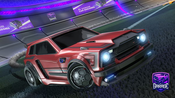 A Rocket League car design from Buddybaseball10