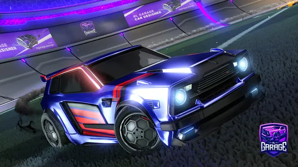 A Rocket League car design from RiKo74747