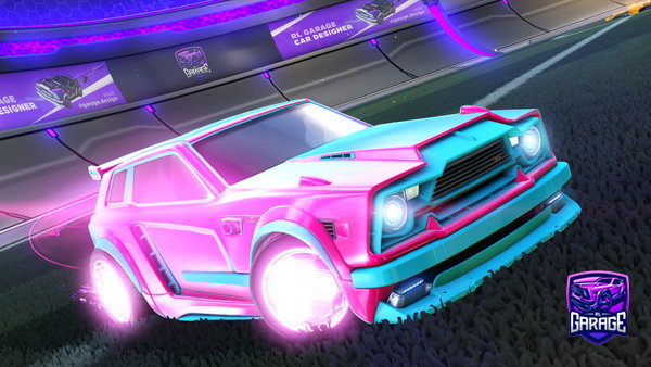 A Rocket League car design from VxbesJay