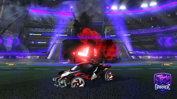 A Rocket League car design from InZxNeDoug