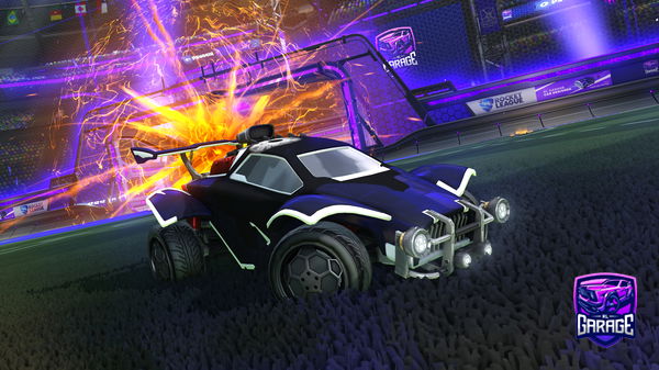 A Rocket League car design from Gamerlesss101