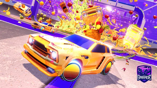 A Rocket League car design from Juultje31