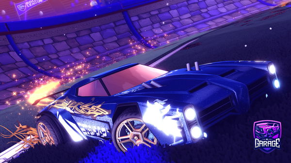A Rocket League car design from kzeh