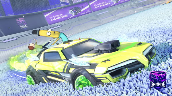 A Rocket League car design from WIDDLE2DRIP