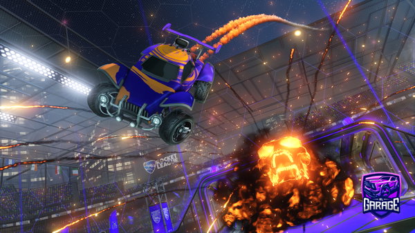 A Rocket League car design from IPA_4nToNyXonps4