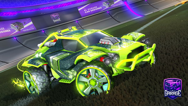 A Rocket League car design from Colognekid