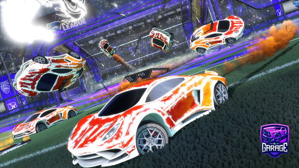 A Rocket League car design from Maybe7M