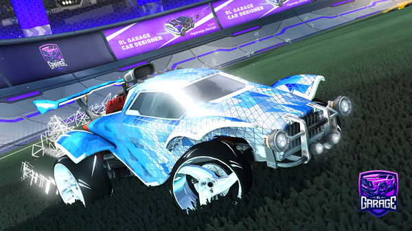 A Rocket League car design from thetinykid6